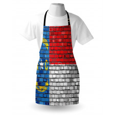 North Carolina Brick Wall Apron