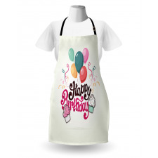 Happy Birthday Party Theme Apron