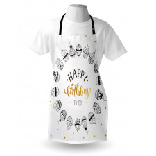 Happy Birthday to You Words Apron