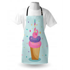 Unicorn Cake Fairy Rainbow Apron