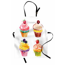 Pastel Watercolor Bakery Apron