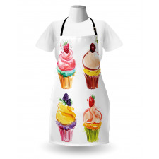 Pastel Watercolor Bakery Apron