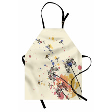 Blowball Seed Color Stain Apron