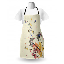 Blowball Seed Color Stain Apron