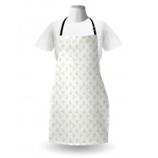 Maidenhair Green Tree Leaves Apron