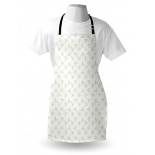 Maidenhair Green Tree Leaves Apron