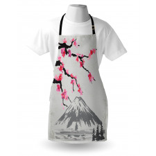 Fujiyama Cherry Blossoms Apron