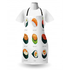 Exotic Japanese Cuisine Apron