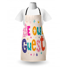 Cheery Colored Letters Apron