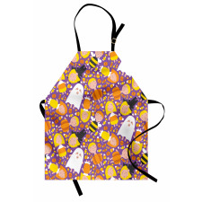 Cheerful Kids in Costumes Apron
