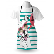 English Pitbull Sunglassess Apron