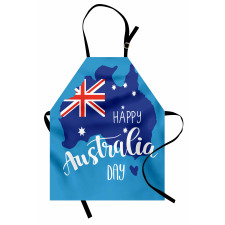 Aussie Day Words Apron