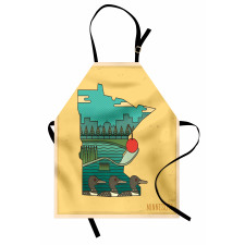 Mosaic Design State Map Apron