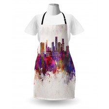 Grunge Splashes Cityview Apron