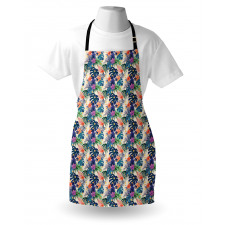 Flowers of Exotic Plants Apron