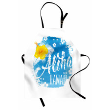 Abstract Buds and Blossoms Apron