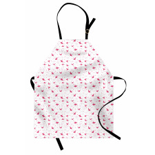 Origami Cranes with Hearts Apron