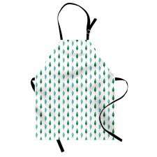 Botanical Watercolor Pattern Apron