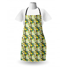 Lively Colored Summer Blooms Apron