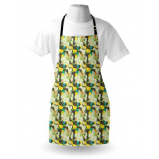 Lively Colored Summer Blooms Apron