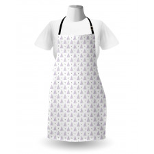 Retro Style Triangles Apron