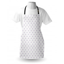 Retro Style Triangles Apron