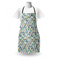 Abstract Forms Pastel Tones Apron