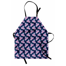 Vibrant Rose Buds Blossoms Apron