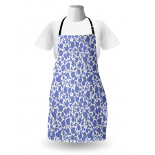 Abstract Petals and Leaves Apron