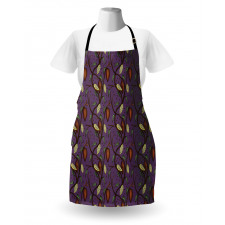 Cocoa Beans on Tree Branches Apron