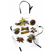 Cinnamon Anise Star Cardamom Apron