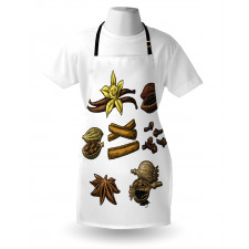 Cinnamon Anise Star Cardamom Apron