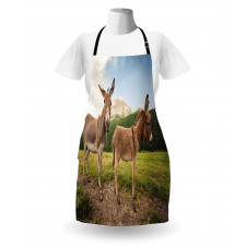 Dolomites Italy Countryside Apron