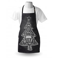 Pine Tree Xmas Apron