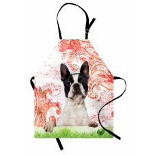 Pet Animal on Swirls Apron