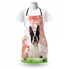 Pet Animal on Swirls Apron