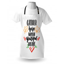 Autumn Season Maple Leaves Apron