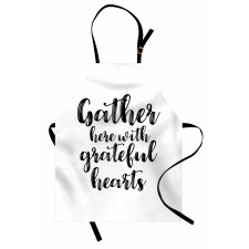 Modern Hand Written Words Apron