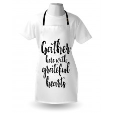 Modern Hand Written Words Apron