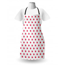 Summer Berry Retro Style Apron