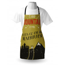 Lets Go on an Adventure Words Apron