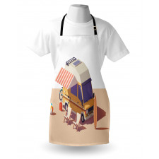 Camper Van Chairs and Surfboard Apron