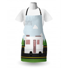 Go Camping Words with a Truck Apron