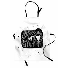 Things to Happen Words Apron