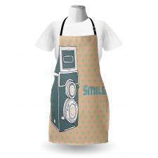 Nostalgic Smile Calligraphy Apron