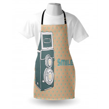 Nostalgic Smile Calligraphy Apron