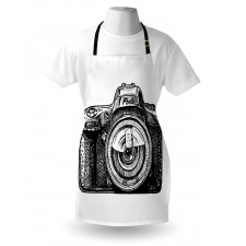 Monochromatic Style Camera Apron