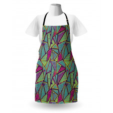 Dots Stripes Composition Apron