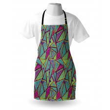 Dots Stripes Composition Apron