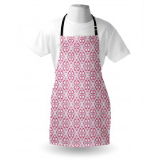 Feminine Pink Composition Apron